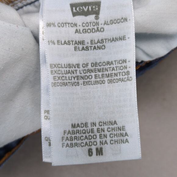 Levi's 545 Low Boot Cut Jeans Women's 6 Y2K Medium Wash Stretch Denim - Picture 5 of 6